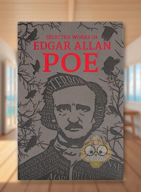 【预售】【字云经典】爱伦·坡精选集 【Word Cloud Classics】The Selected Works of Edgar Allan Poe 原版英文文学 特殊书口