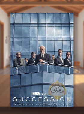 【预售】继承之战第四季完整剧本Succession – Season Four The Complete Scripts英文影视平装Jesse Armstrong进口原版书Faber书