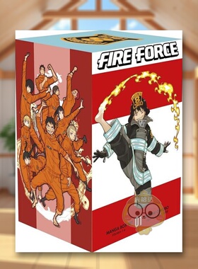 【预售】炎炎消防队套装#16英文漫画图书进口原版书Fire Force Manga Box Set 1平装14岁以上Atsushi Ohkubo Kodansha Comics书籍