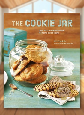 【现货】饼干能量棒超过90种美味的家庭烘焙食谱The Cookie Jar英文餐饮Liz Franklin精装Ryland Peters&Small进口原版书7887书籍
