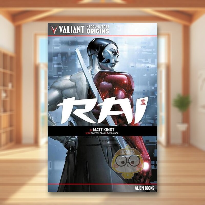 【预售】维拉提英雄莱伊卷1英文漫画进口原版书精装14岁以上Valiant Premier: Rai Vol 1 - Welcome to New Japan KindtAlien Bo书