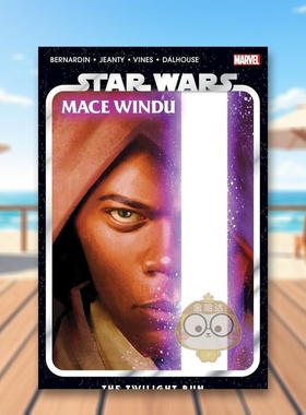 【预售】【Marvel】星球大战梅斯温杜英文漫画平装进口原版书Star Wars: Mace Windu - The Twilight Run Bernardin  Marc书籍图书