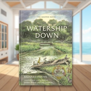 Graphic 预售 Down Novel Speed 书精装 AdamsTen 沃特希普荒原漫画英文漫画进口原版 Press书籍 14岁以上Watership Richard The