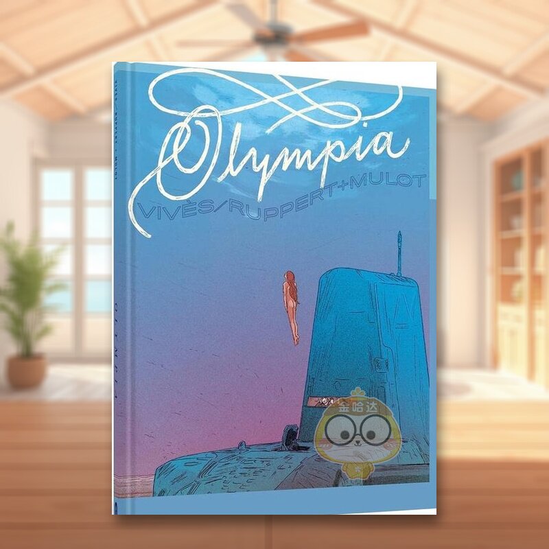 【现货】奥林匹亚【Jérome Mulot】Olympia英文漫画Mulot精装Fantagraphics进口原版书683965176书籍图书外版正版