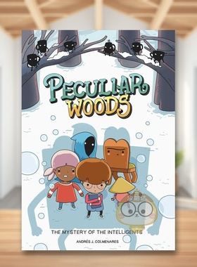 【预售】奇特森林智慧的奥秘英文漫画进口原版书平装14岁以上Peculiar Woods: The Mystery of the Intelligents Andrés J. Col书