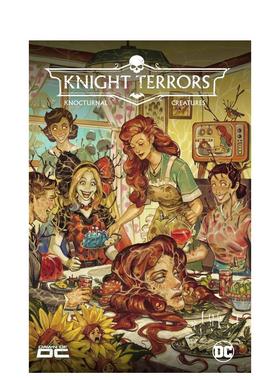 【现货】DC漫画 骑士恐惧3:击倒生物 Knight Terrors 3:Knockturnal Creatures 英文漫画书原版进口图书美漫书籍毒藤女笑点扎塔娜