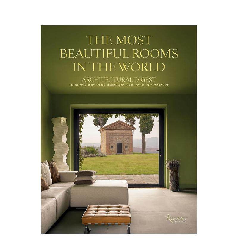【预售】建筑文摘:全球美丽房间Architectural Digest: The Most Beautiful Rooms In The World英文进口原版室内设计图书空间与装