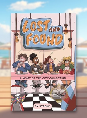 【预售】失物招领城市之心系列英文漫画进口原版书14岁以上Lost and Found: A Heart of the City Collection SteenzAndrews McM书