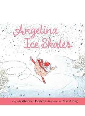 【现货】安吉丽娜滑冰记 Angelina Ice Skates 原版英文儿童绘本进口书籍图书外版正版