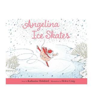 【现货】安吉丽娜滑冰记 Angelina Ice Skates 原版英文儿童绘本进口书籍图书外版正版