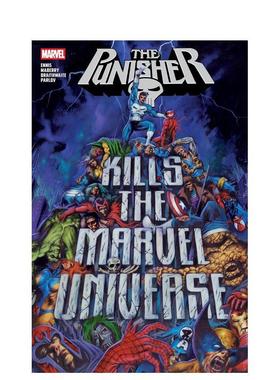 【预售】漫威漫画 惩罚者屠杀漫威宇宙 PUNISHER KILLS THE MARVEL UNIVERSE 英文漫画书原版进口美漫书籍