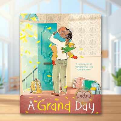 【现货】美好的一天英文儿童绘本人际关系进口原版书精装A Grand Day Cotterill著Simon & Schuster出版书籍图书外版正版