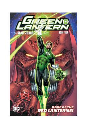 【预售】DC漫画 绿灯侠卷4 Green Lantern by Geoff Johns Book Four 英文漫画书原版进口图书美漫书籍 Geoff Johns