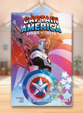 【预售】【漫威】美国队长真理的象征卷1英文漫画进口原版书平装Captain America: Symbol Of Truth Vol.1 - Homeland Tochi Ony书