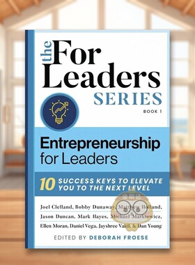 【预售】领导者的创业精神英文商业行销进口原版外版书精装14岁以上Entrepreneurship For Leaders ClellandIndigo River Publis书