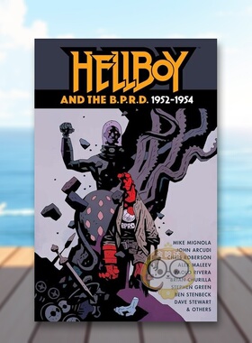 【预售】地狱男爵1952-1954英文漫画Mike Mignola 进口原版书平装14岁以上Hellboy and the B.P.R.D. 1952-1954Dark Horse书籍图书
