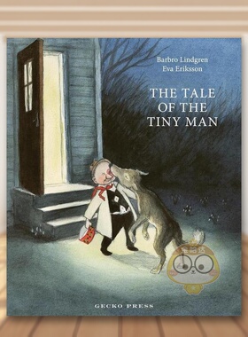 【现货】小个子的故事英文儿童绘本人际关系进口原版书精装The Tale of the Tiny Man  Eva Eriksson著Gecko Press出版书籍图书外