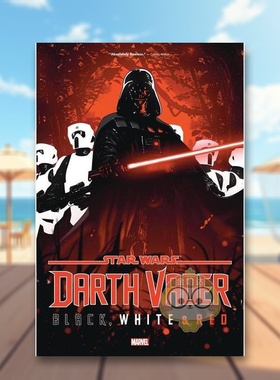 【预售】【Marvel】星球大战黑武士达斯维德-黑,白,红英文漫画平装进口原版书Star Wars: Darth Vader - Black, White & Red Tau书
