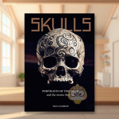 【现货】头骨肖像及其背后故事Skulls英文社会科学Paul Gambino精装Laurence King进口原版书786276513书籍图书外版正版