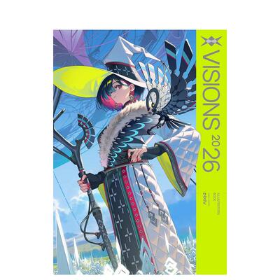 【现货】日本pixiv插画年鉴 2026 日文艺术插画作品集设定集画集日版进口原版图书外版书籍VISIONS 2026 ILLUSTRATORS BOOK