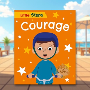 【现货】小步伐：勇气 Little Steps: Courage 原版英文儿童绘本进口书籍图书外版正版