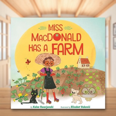 【预售】麦克唐纳小姐有一个农场英文儿童桥梁书进口原版书精装Miss Macdonald Has A Farm GWARJANSKI Doubleday书籍图书外版正版