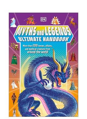 【现货】DK百科手册：神话传说 【DK Ultimate Handbooks】Myths and Legends Ultimate Handbook 原版英文儿童绘本