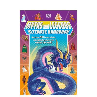【现货】DK百科手册：神话传说 【DK Ultimate Handbooks】Myths and Legends Ultimate Handbook 原版英文儿童绘本