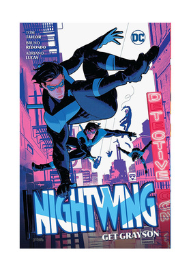 【现货】DC漫画 夜翼卷2:抓住格雷森 Nightwing 2: Get Grayson 平装 英文漫画书原版进口图书 超级英雄系列美漫书籍Tom Taylor