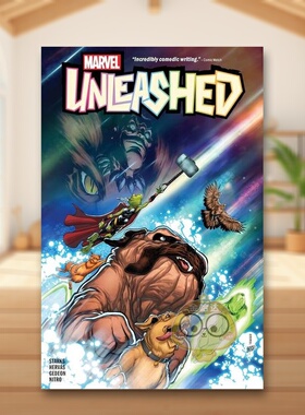 【预售】【Marvel】漫威UNLEASHED英文漫画简装进口原版书MARVEL UNLEASHED David Baldeon  Kyle Starks  Jesus Hérvas书籍图书