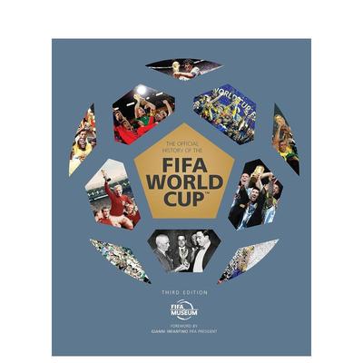 【现货】国际足联世界杯官方历史 英文原版 Official History of the FIFA World Cup 精装体育赛事百科书籍含2022年卡塔尔世界杯