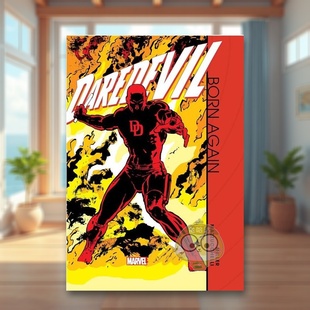 超胆侠重生 Mazzucchelli书籍 David BORN 预售 Marvel AGAIN 英文漫画精装 画廊版 EDITION 进口原版 GALLERY 书DAREDEVIL