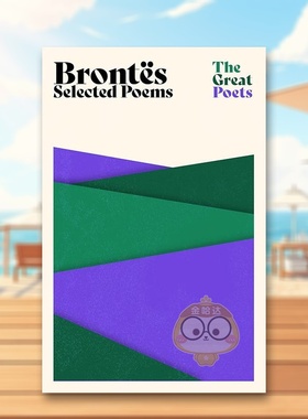 【现货】勃朗特姐妹诗歌选集【The Great Poets】Brontes英文文学诗歌平装进口原版书 Weidenfeld & Nicolson书籍图书外版正版