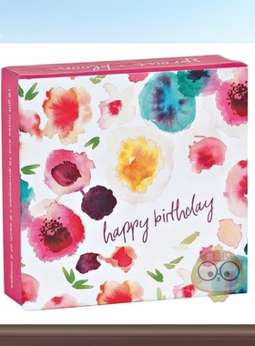 【预售】萌芽+繁花迷你问候卡Sprout + Bloom Mini FlipTop Notecards英文文创卡牌teNeues盒装teNeues进口原版书57书籍图书外版正