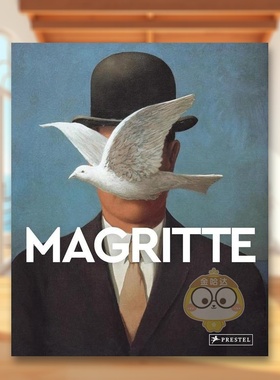 【现货】玛格利特【Masters of Art】Magritte20世纪英文艺术美术进口原版书Alexander Adams书籍图书外版正版