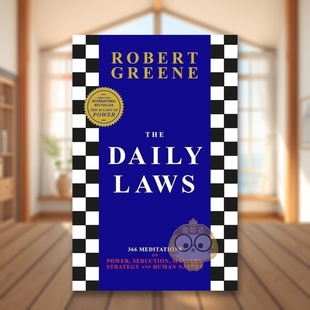 Laws原版 Greene进口书 诱惑 冥想 The 策略和人性 每日法则：关于权力 掌控 英文社会科学纽约时报书作家Robert Daily 预售