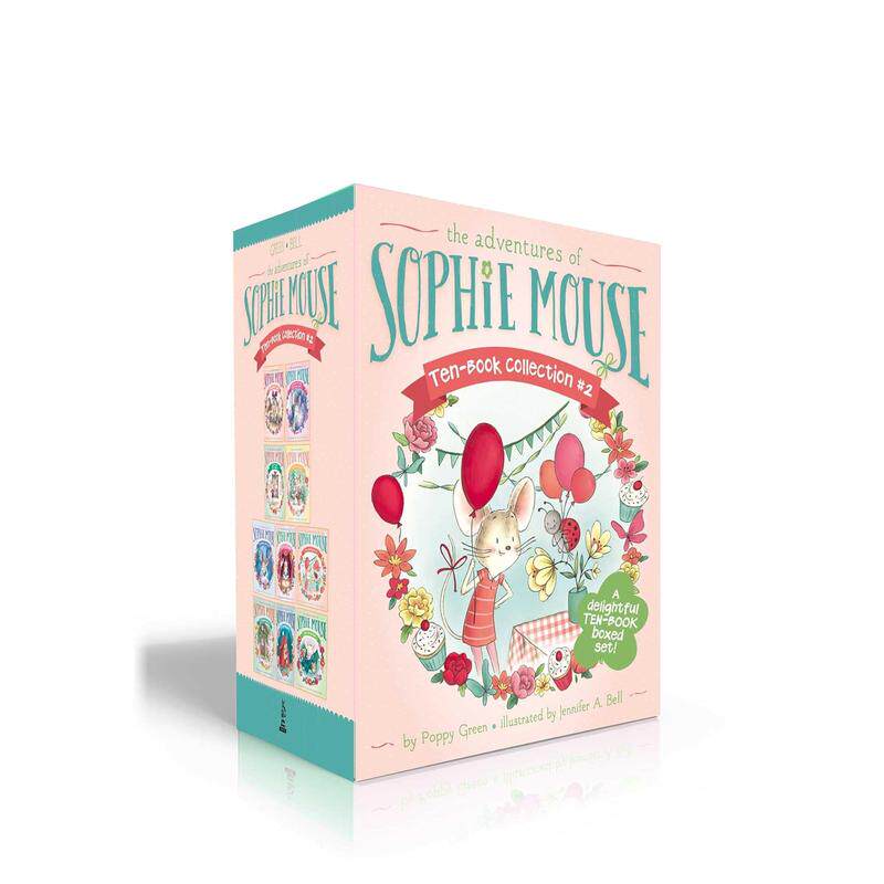 【预售】苏菲鼠历险记 十本精选集(盒装) Adventures of Sophie Mouse Ten-Book Collection #2 (Boxed Set)英文儿童绘本原版图书