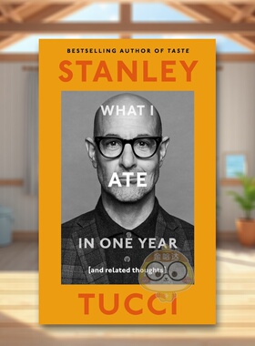 【现货】斯坦利图齐一年所食 搜寻意大利What I Ate in One Year 英文餐饮Stanley Tucci精装Penguin Books 进口原版书241683书籍