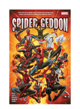 【现货】漫威漫画 蜘蛛末日 Spider-Geddon 英文漫画书原版进口图书 超级英雄系列美漫书籍 章鱼博士蜘蛛格温迈尔斯·莫拉莱斯