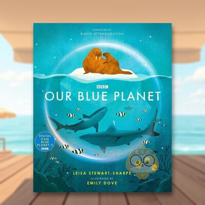 【预售】我们的蓝色星球英文儿童绘本动物生态环保进口原版书精装Our Blue Planet STEWART-SHARPE Paula Wiseman书籍图书外版正版