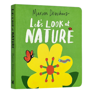 让我们看看…自然 英文原版 at... Nature Look Marion 图书籍进口正版 Deuchars Let’s 预售 儿童趣味绘本 系列
