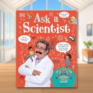 Ask 正版 Children书籍图书外版 进口原版 现货 问科学家新版 书Robert Scientist 英文儿童绘本知识百科9 Winston 12岁精装