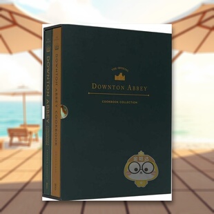 【预售】唐顿庄园官方食谱集 The Official Downton Abbey Cookbook Collection 原版英文餐饮生活美食进口书籍图书外版正版