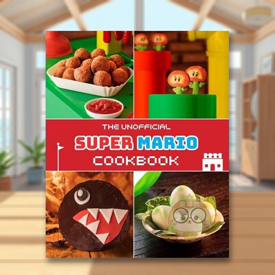 【预售】超级马里奥食谱（非官方版本）英文餐饮进口原版外版书14岁以上The Unofficial Super Mario Cookbook Tom Grimm Insigh书