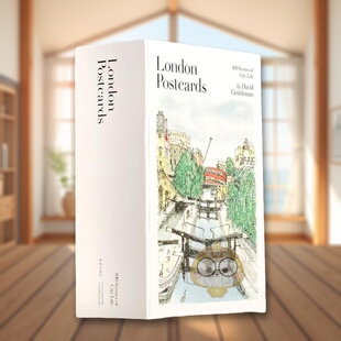 【预售】伦敦明信片英文文创明信片进口原版14岁以上London Postcards Particular Books出版David Gentleman书籍图书外版正版