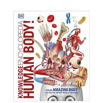 【现货】人体百科全书Knowledge Encyclopedia Human Body!【DK Knowledge Encyclopedia】英文进口原版儿童图书青少年读物DK外文