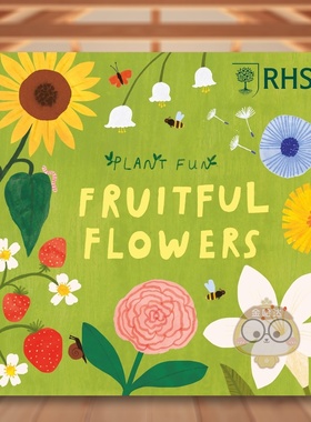 【现货】植物趣闻：多果的花 Plant Fun: Fruitful Flowers 原版英文儿童绘本进口书籍图书外版正版