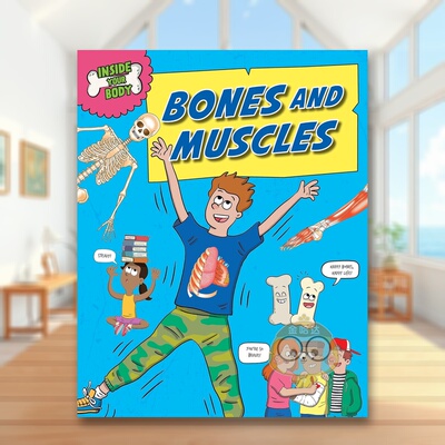 【现货】你的身体内部：骨骼和肌肉 Inside Your Body: Bones and Muscles 原版英文儿童绘本进口书籍图书外版正版