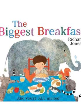 【预售】丰盛的早餐 Biggest Breakfast 原版英文儿童绘本进口书籍图书外版正版