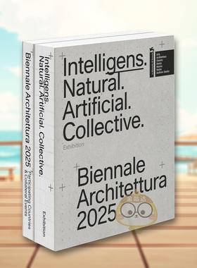 【预售】2025威尼斯建筑双年展年鉴 智慧：自然·人工·集体 Biennale Architettura 2025 原版英文建筑设计进口书籍图书外版正版